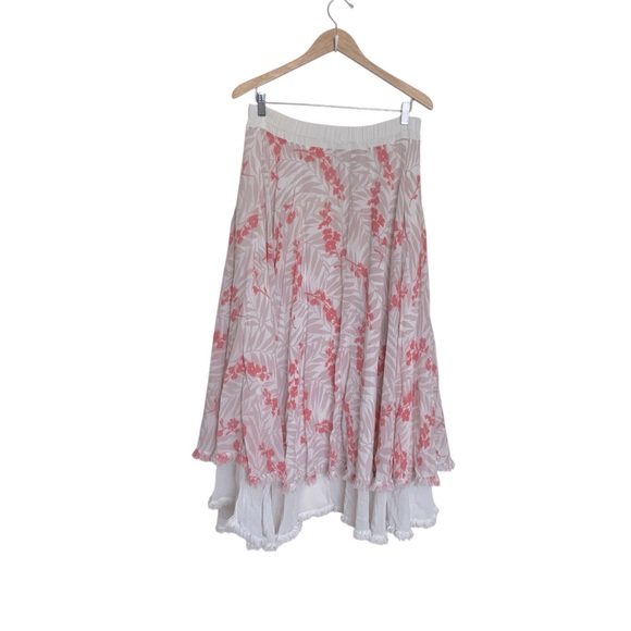 Free People Floral Maxi Skirt Size - Picture 7 of 15